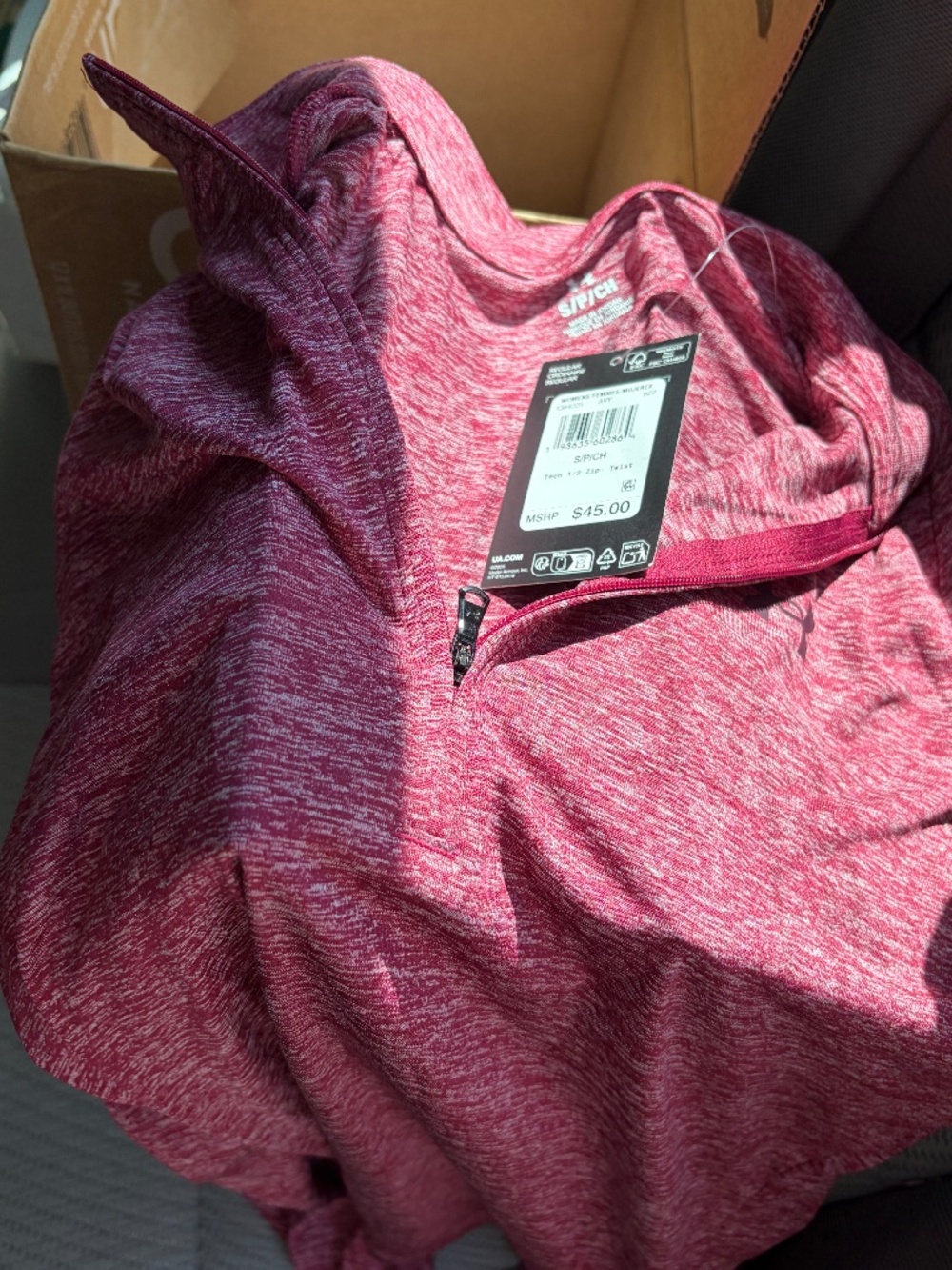 NWT-Under Armour UA Tech™ Twist Women's ½ Zip Pullover